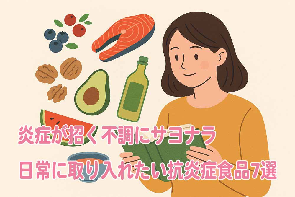 炎症を抑える食品