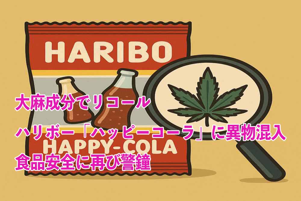 ハリボーに異物混入