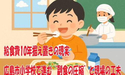 給食費10年据え置きの現実　広島市小学校で進む“副食の圧縮”と現場の工夫