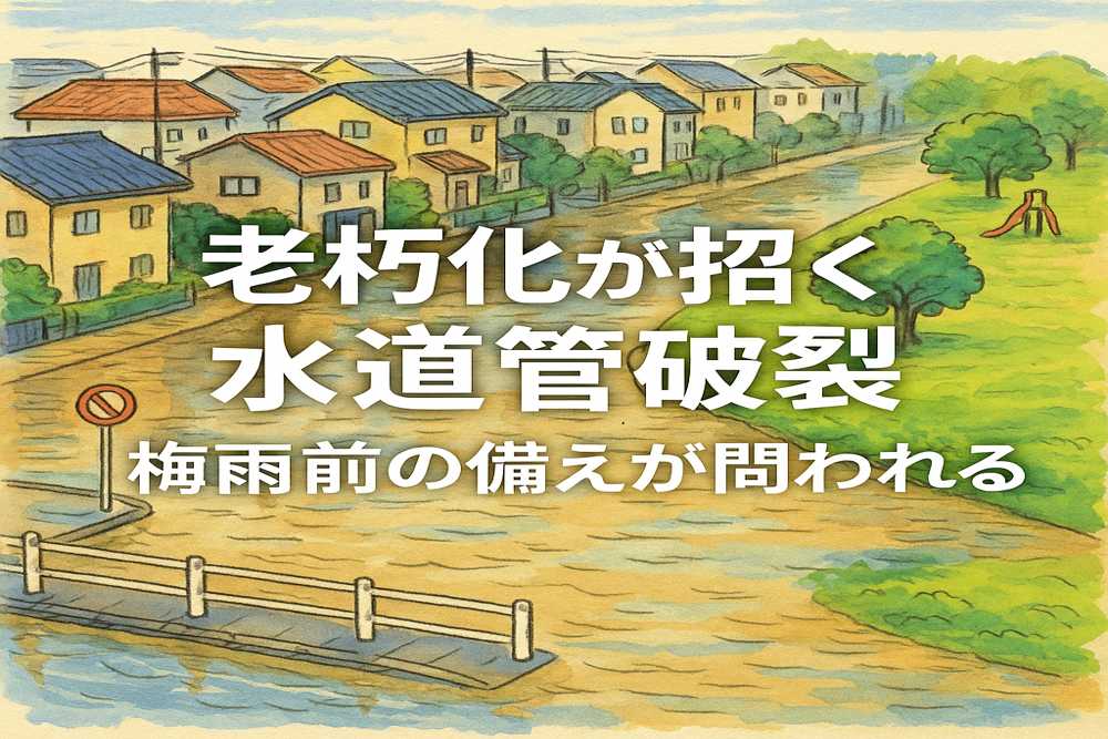 水道管の老朽化