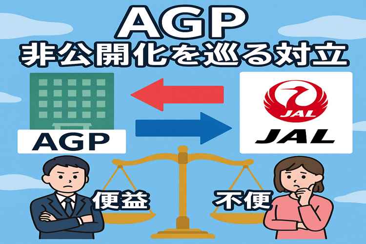 AGP VS JAL非公開化を巡る対立の行方は？