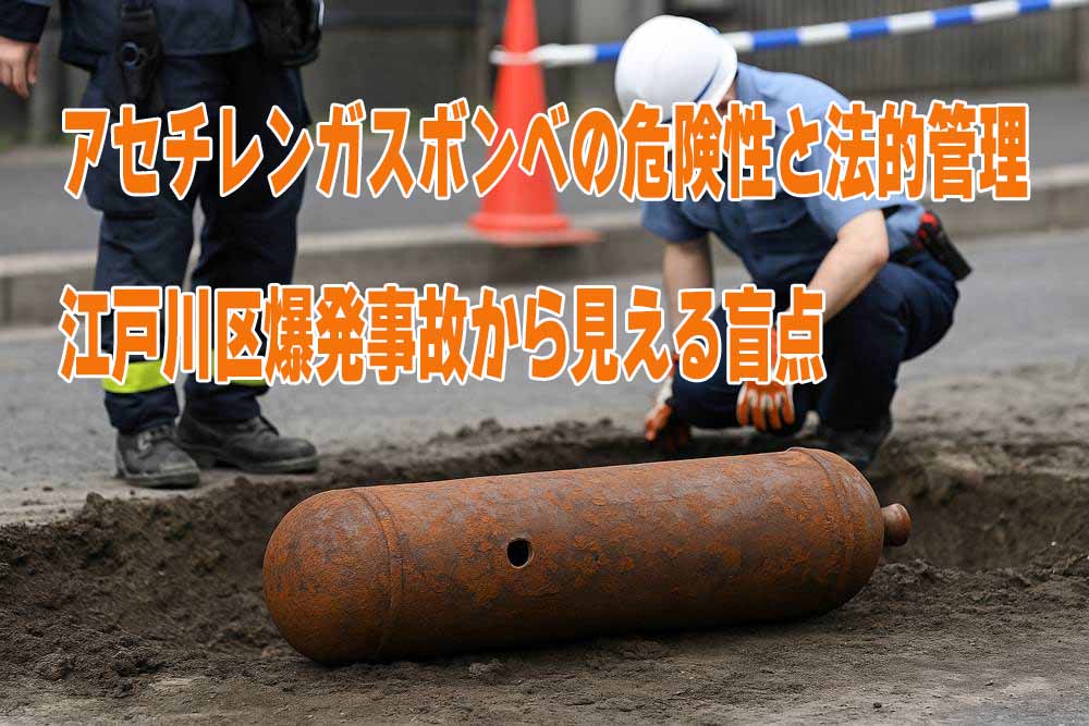 アセチレンガスボンベ