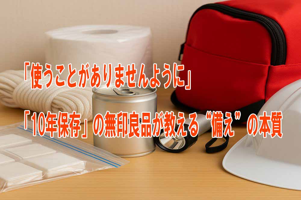 災害への備えの本質