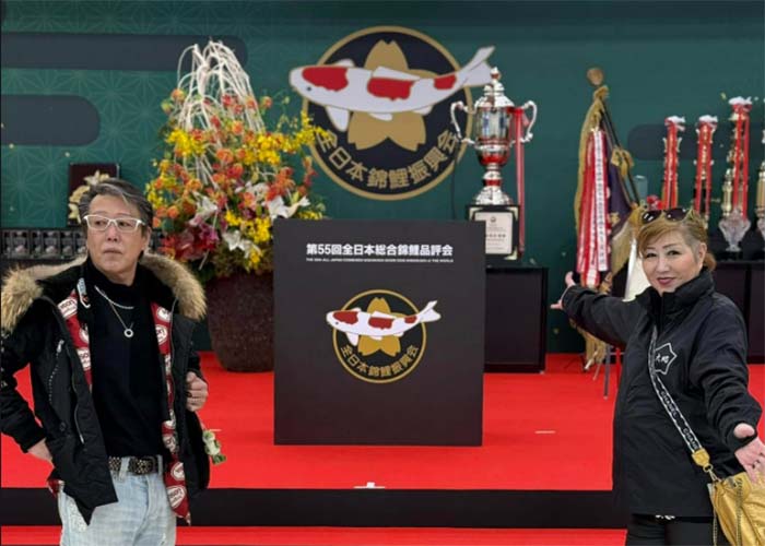 花井組社長ご夫妻。