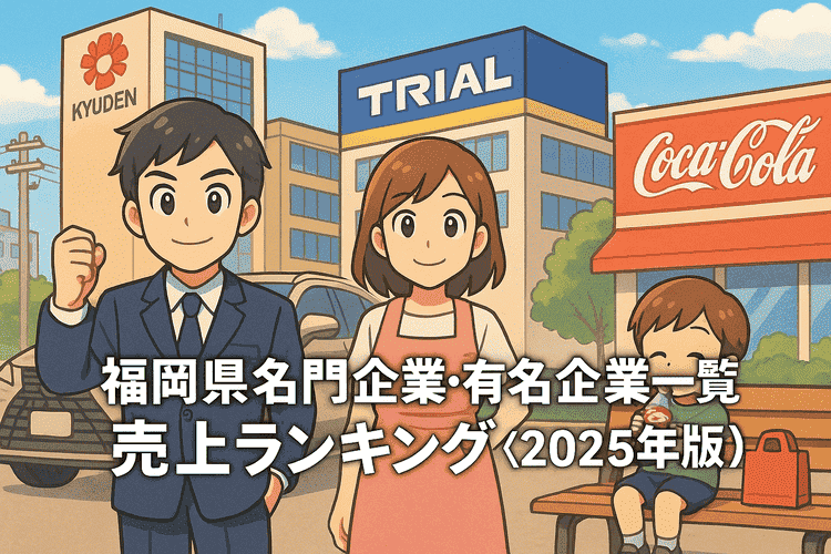 福岡県名門企業・有名企業一覧　売上ランキング〈2025年版解説〉
