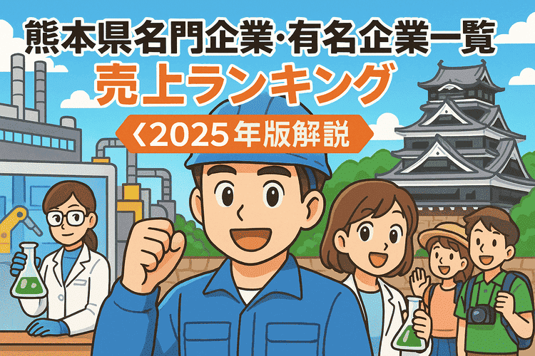 熊本県名門企業・有名企業一覧　売上ランキング〈2025年版解説〉