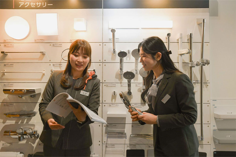 LAS ショールームにて