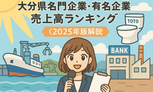 大分県名門企業・有名企業一覧 売上高ランキング〈2025年版解説〉