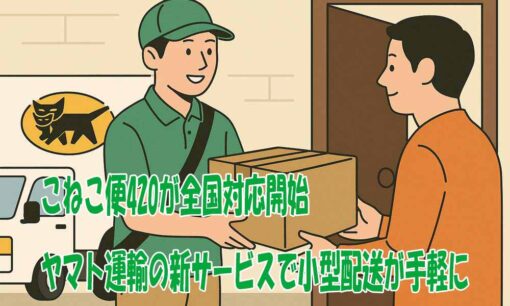 こねこ便420が全国対応開始　ヤマト運輸の新サービスで小型配送が手軽に
