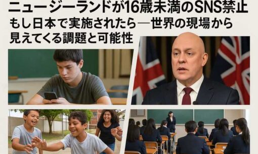 ニュージーランドが16歳未満のSNS禁止へ　もし日本で実施されたら  世界の現場から見えてくる課題と可能性
