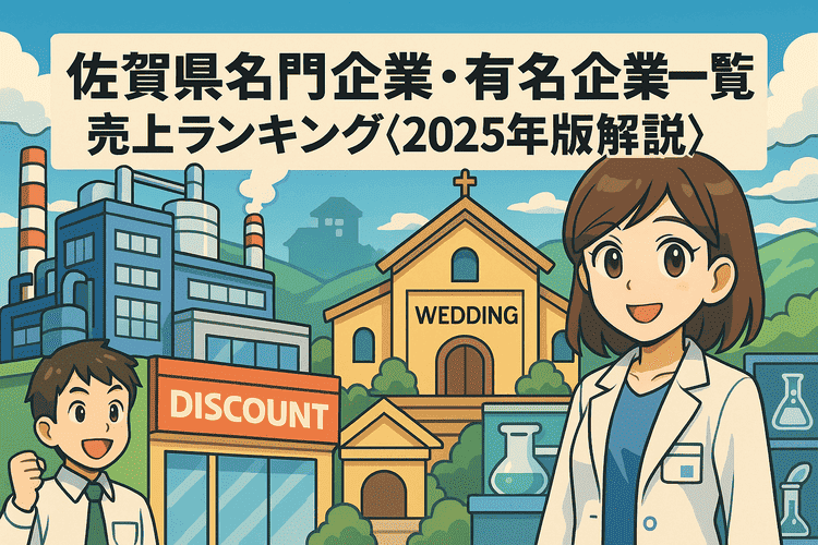 佐賀県名門企業・有名企業 売上ランキング〈2025年版解説〉