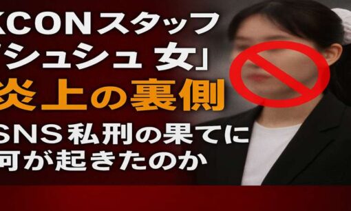 KCONスタッフ“シュシュ女”炎上の裏側  SNS私刑の果てに何が起きたのか