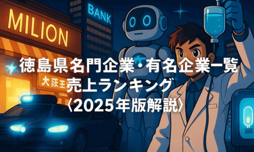 徳島県名門企業・有名企業一覧 売上ランキング 〈2025年版解説〉
