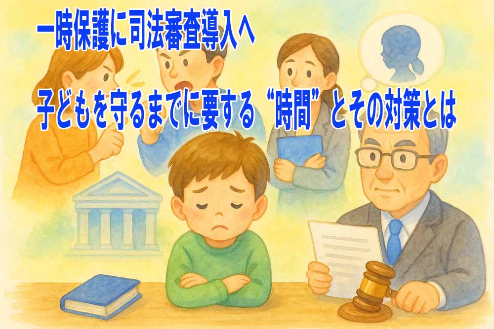 一時保護に司法審査導入