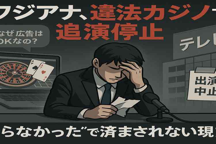 フジアナ、違法カジノ