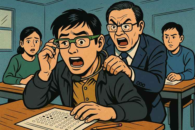 TOEIC中国人、試験不正