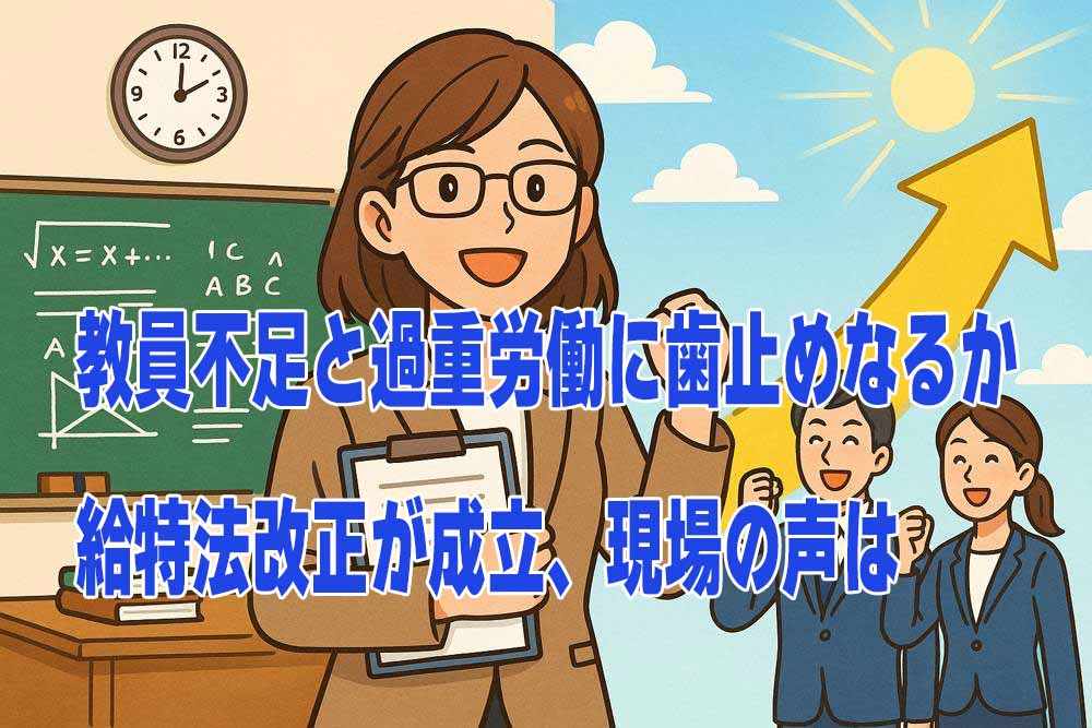 給特法改正が成立