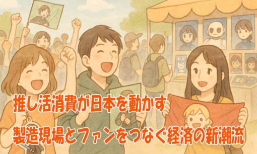 推し活消費が日本を動かす　製造現場とファンをつなぐ経済の新潮流