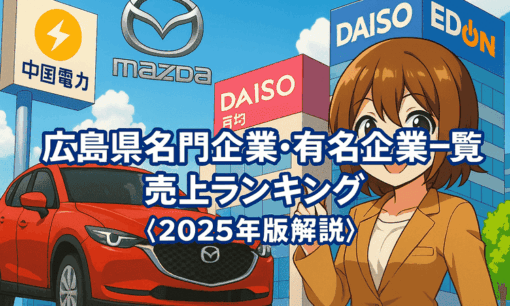 広島県名門企業・有名企業一覧　売上ランキング〈2025年版解説〉