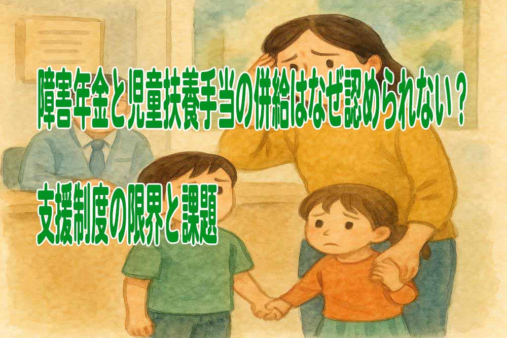 障害年金と児童扶養手当の併給
