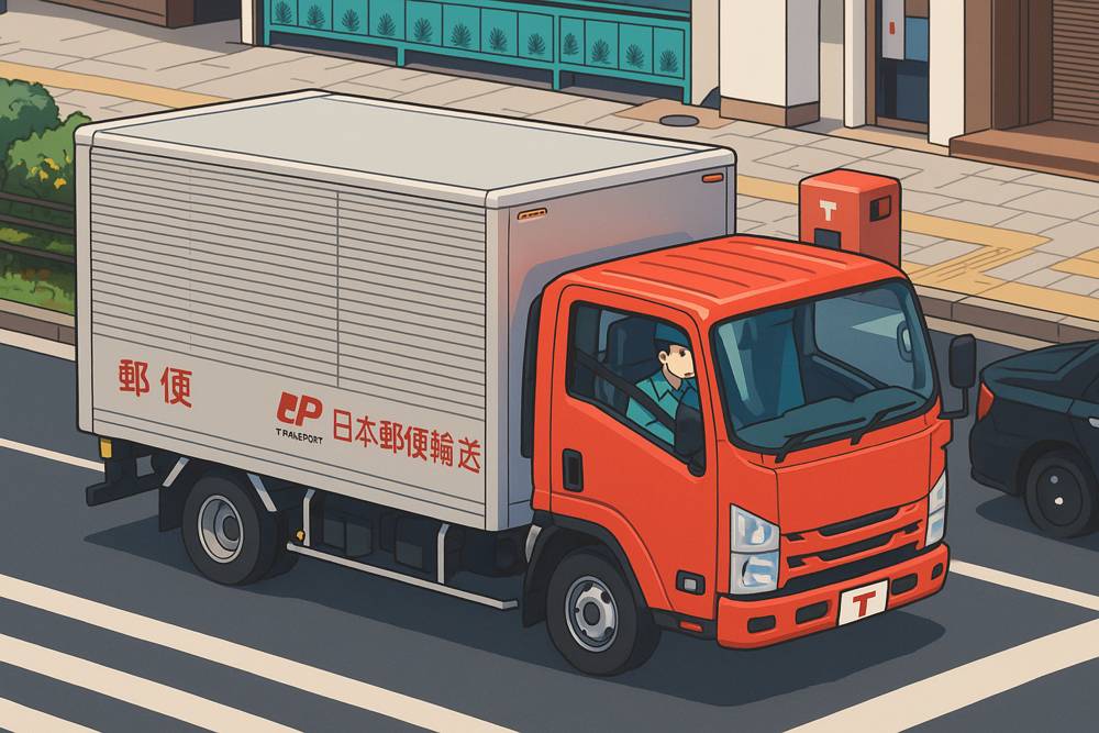 日本郵便 トラック イメージ
