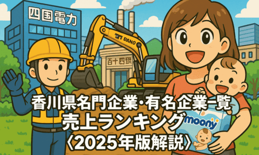香川県名門企業・有名企業一覧　売上ランキング〈2025年版解説〉