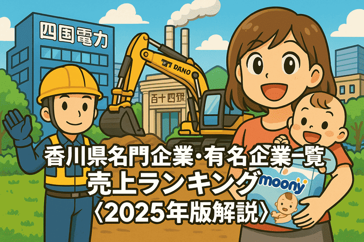 香川県名門企業・有名企業一覧 売上ランキング〈2025年版解説〉