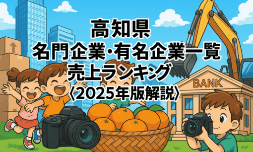 高知県名門企業・有名企業一覧　売上ランキング〈2025年版解説〉