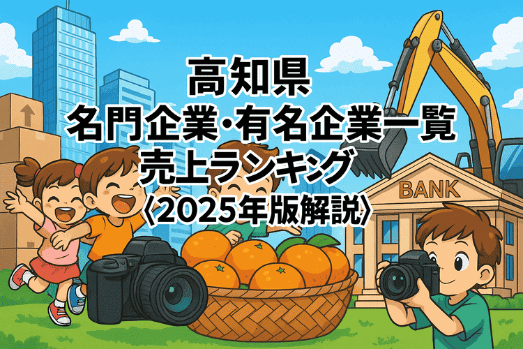 高知県名門企業・有名企業一覧　売上ランキング〈2025年版解説〉