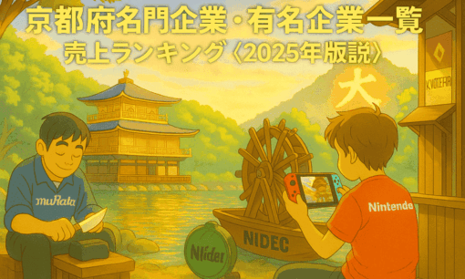 京都府名門企業・有名企業一覧　売上ランキング〈2025年版解説〉