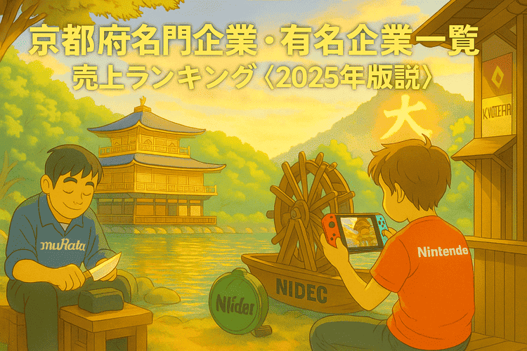 京都府名門企業・有名企業一覧　売上ランキング〈2025年版解説〉