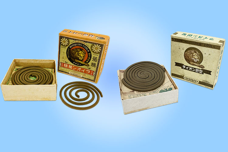 ライオンケミカル 初期の蚊取り線香