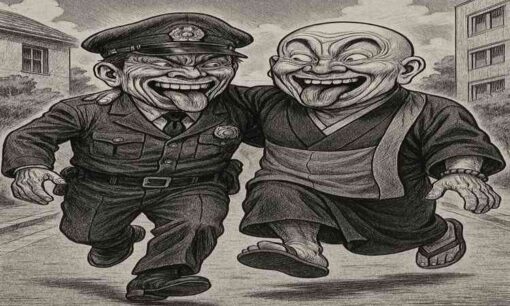 佐々木淳警部補と水野良章住職が共謀  警官と住職の異色コンビ逮捕　未成年女性との不適切行為で青森県警に波紋広がる