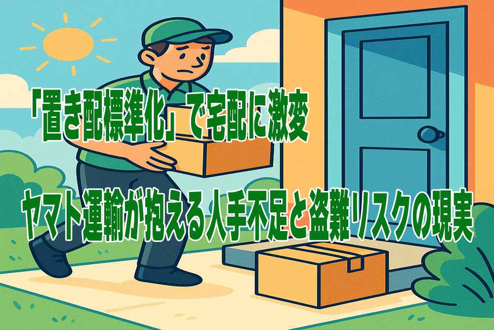置き配標準化のリスク