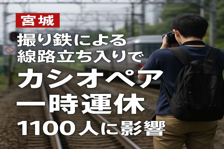 カシオペアと撮り鉄