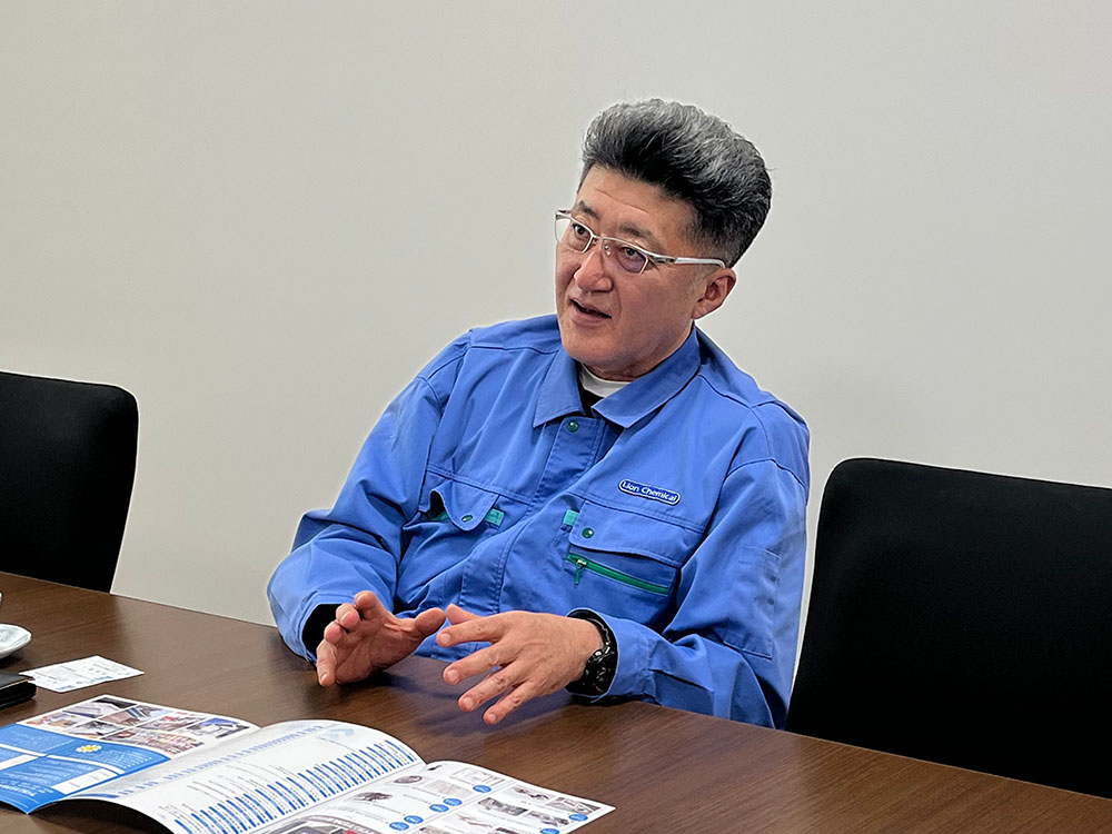 ライオンケミカル 田中社長
