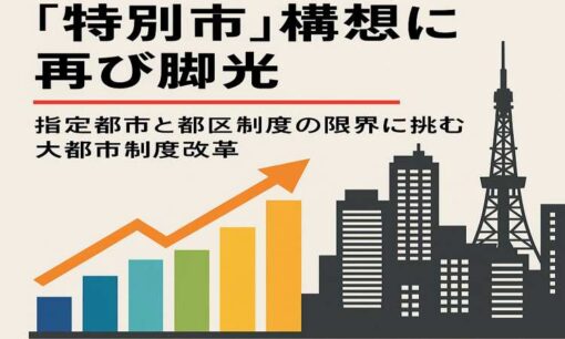 「特別市」構想に再び脚光　指定都市と都区制度の限界に挑む大都市制度改革