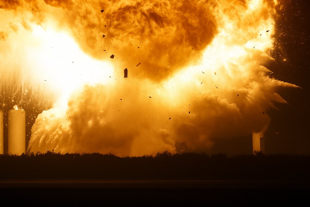 スターシップ爆発