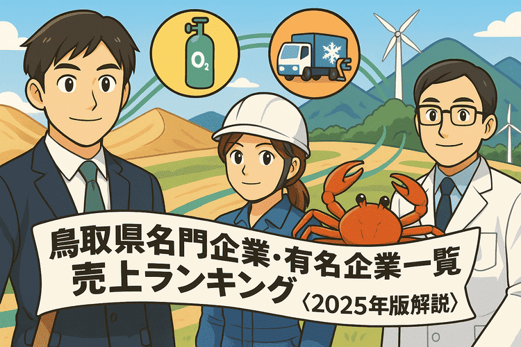 鳥取県名門企業・有名企業一覧　売上ランキング〈2025年版解説〉