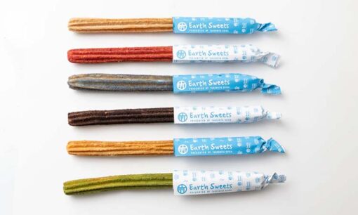 竹下製菓×玉乃光酒造、「酒米の糠」で作るサステナブルな米粉チュロスが人気沸騰　“廃棄しない酒造り”の新たな一歩