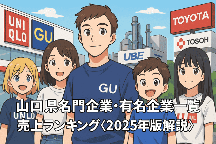 山口県名門企業・有名企業一覧　売上ランキング〈2025年版解説〉