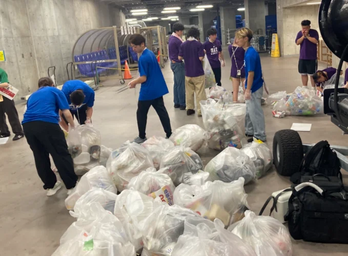 NSGグループ、ゴミ拾い