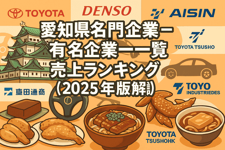 愛知県名門企業・有名企業一覧 売上ランキング〈2025年版解説〉