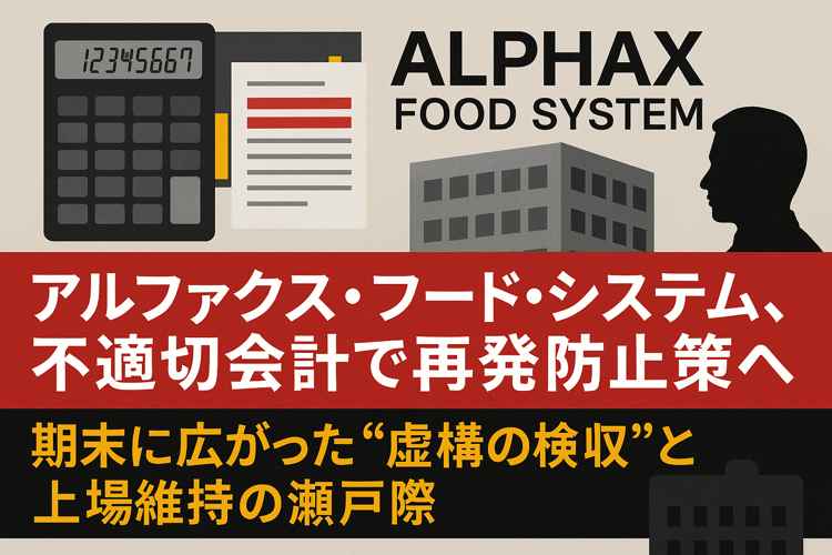 アルファクス・フード・システムの適時開示より