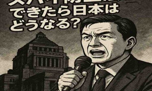 参政党が参院選躍進、単独法案提出の11議席を突破　 「スパイ防止法」ができたら日本はどうなる？