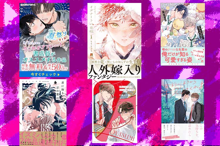 BL作品の漫画、セール