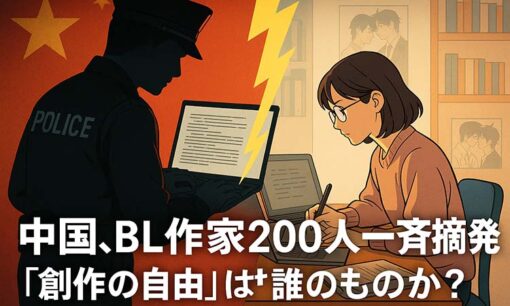 中国、BL作家を200人超一斉摘発　女性の自己表現が「国家の脅威」になるとき