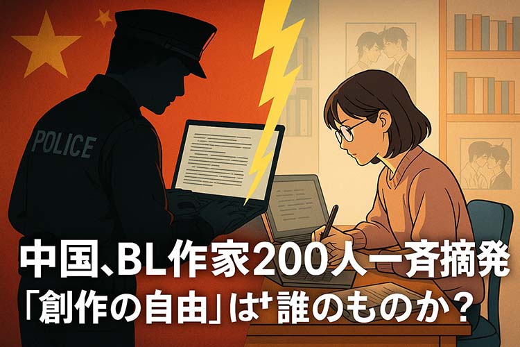 中国、BL作家摘発