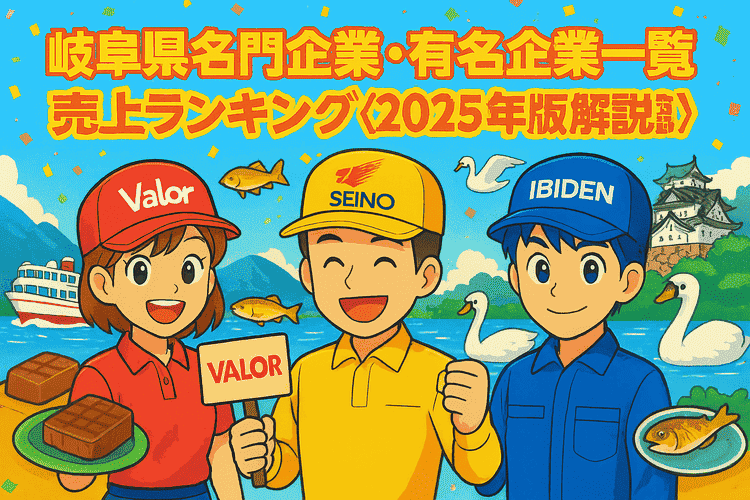 岐阜県名門企業・有名企業一覧 売上ランキング〈2025年版解説〉