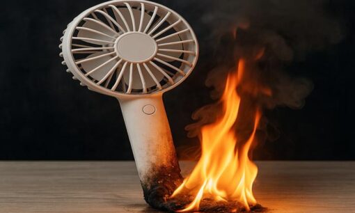 小さな扇風機が火の元に？ハンディファン火災が増えている理由とリスク。